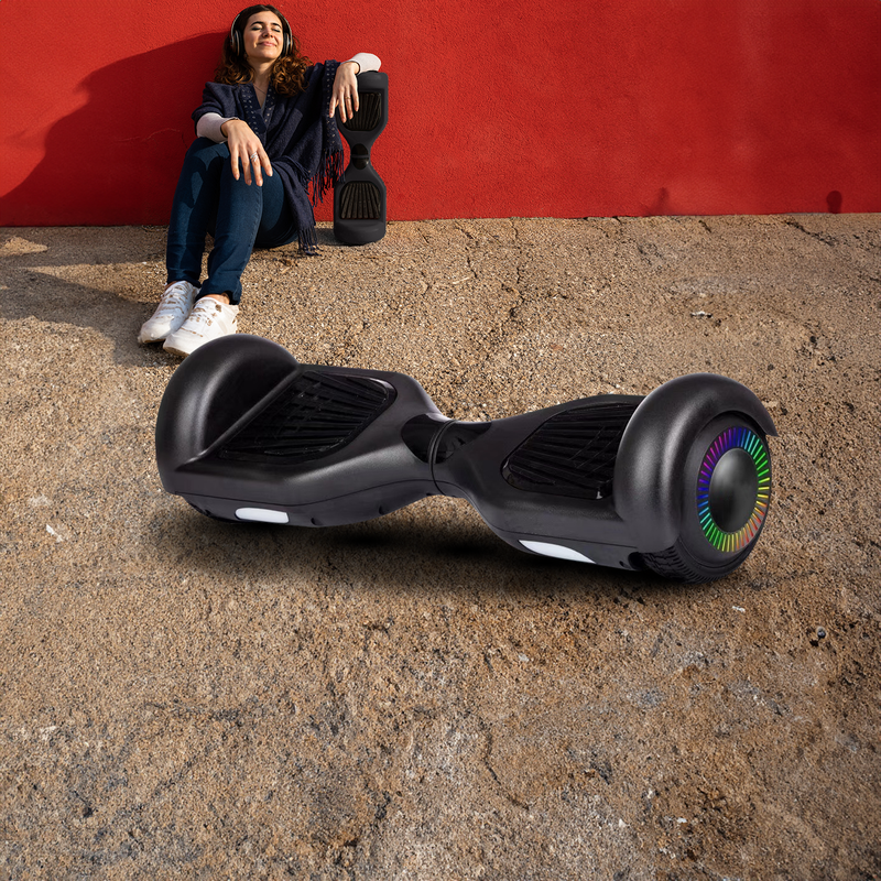 mydeal.com.au | Funado Smart-S RG1 Hoverboard with Anti-Slippery Footpads and Bluetooth Black