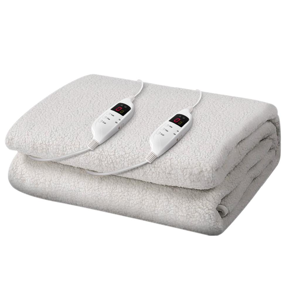 Buy Queen Size Electric Blankets Online In Australia MyDeal   Giselle Bedding 9 Setting Fully Fitted Electric Blanket Queen 6455654 00 