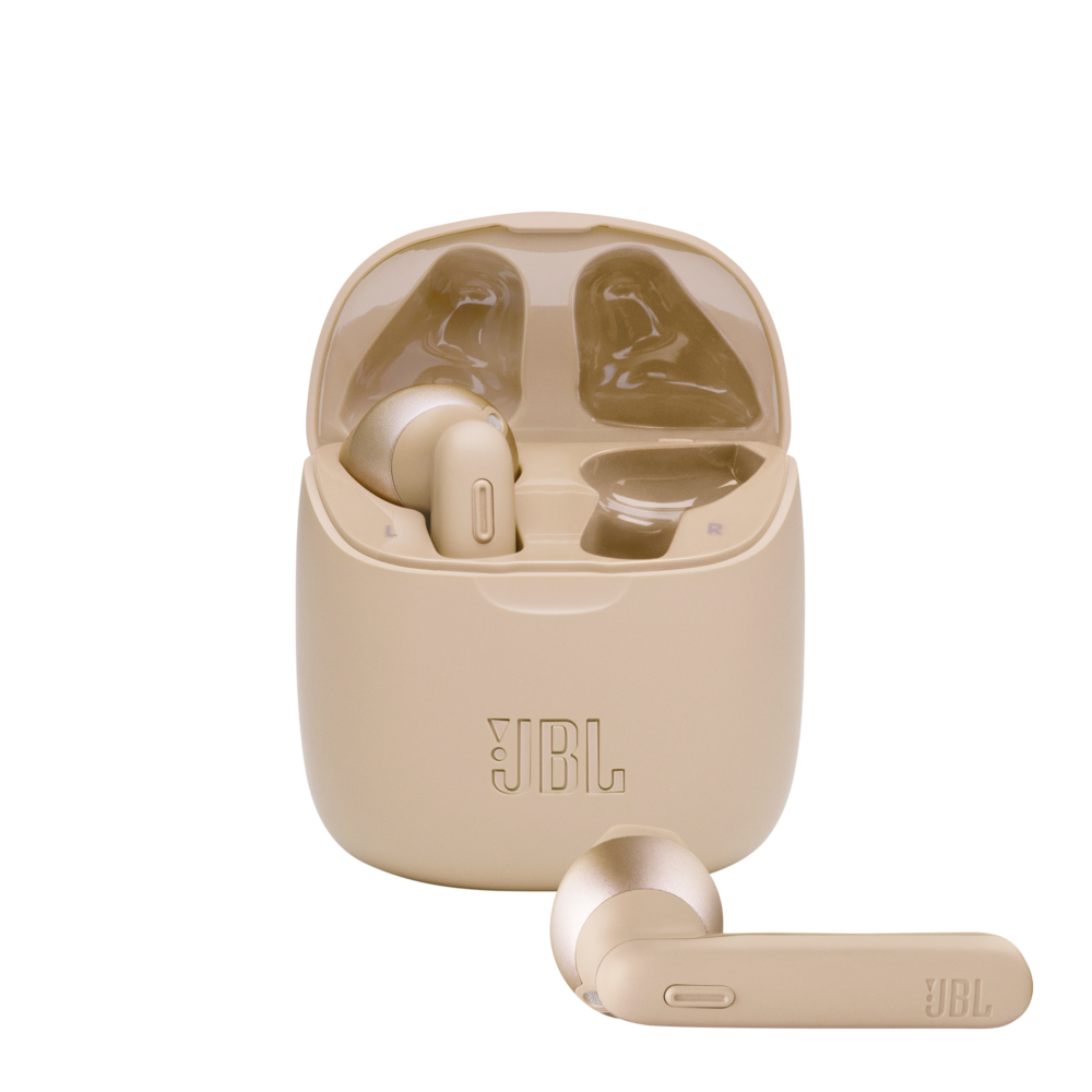 JBL Tune 225 True Wireless Earbuds Headphones (Gold) - MyDeal