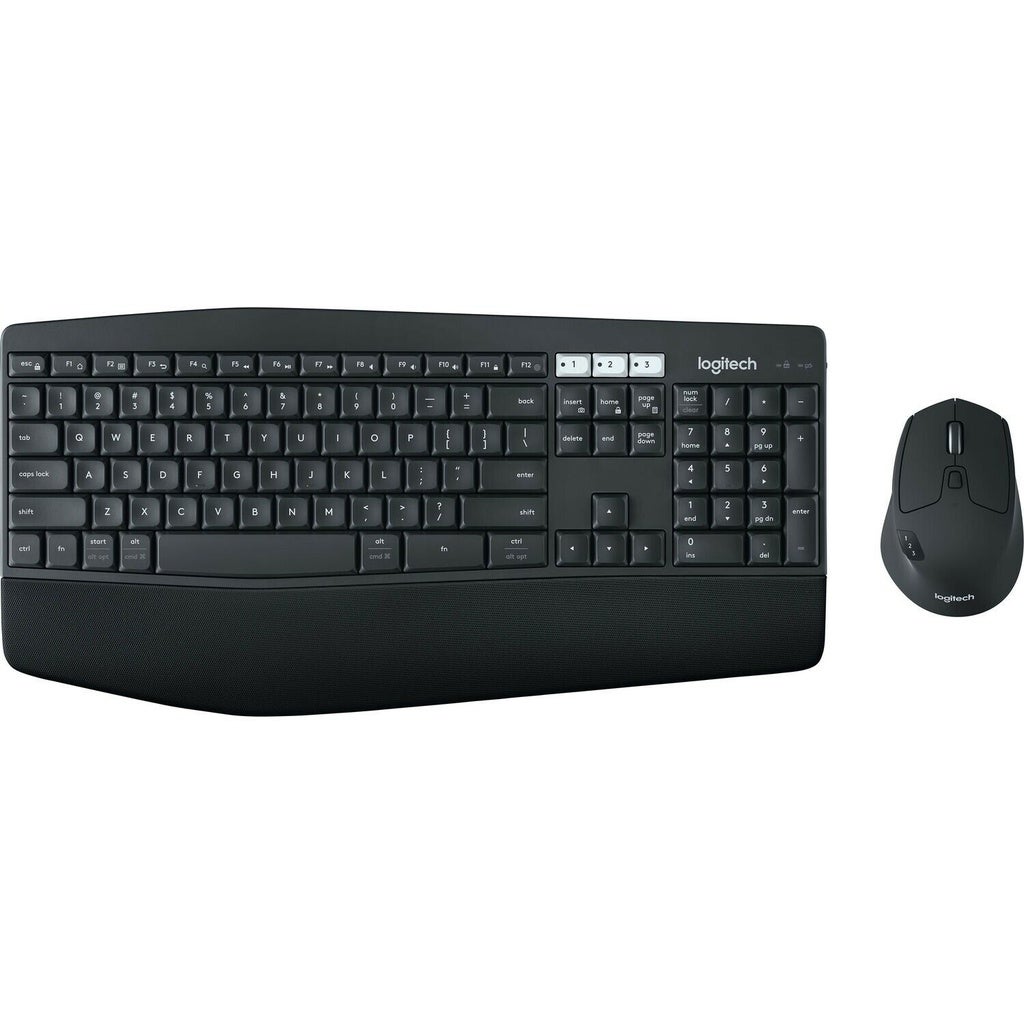 Logitech MK850 Performance Wireless Keyboard and Mouse Combo Multi-Tasking Pair Up to 3 Device