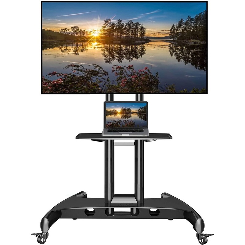 Buy North Bayou TV Stand AVA1500 With Wheels Cart for 32-65 Inch Up to ...