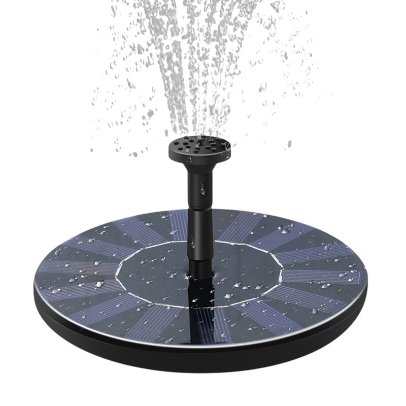 Buy Noveden 1W Solar Powered Fountain Water Pump for Outdoor Garden ...