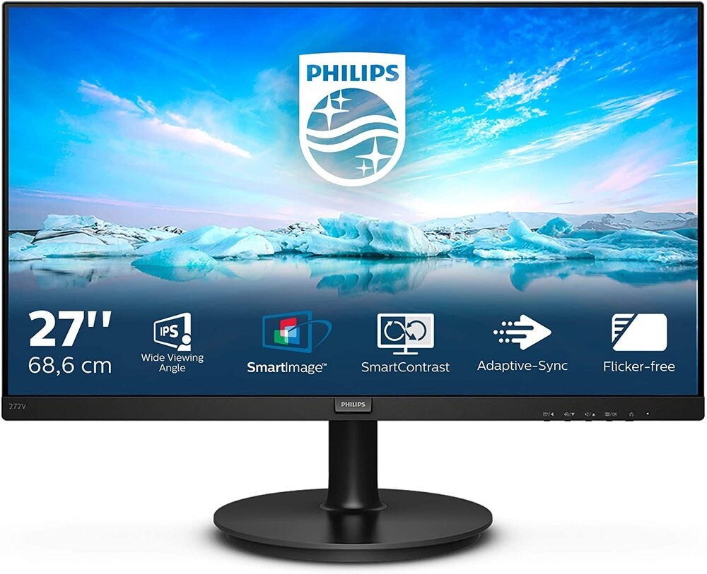 Philips 272V8A 27" IPS 4ms Full HD 1920x1080 Freesync Monitor Tilt SPK Tilt VESA