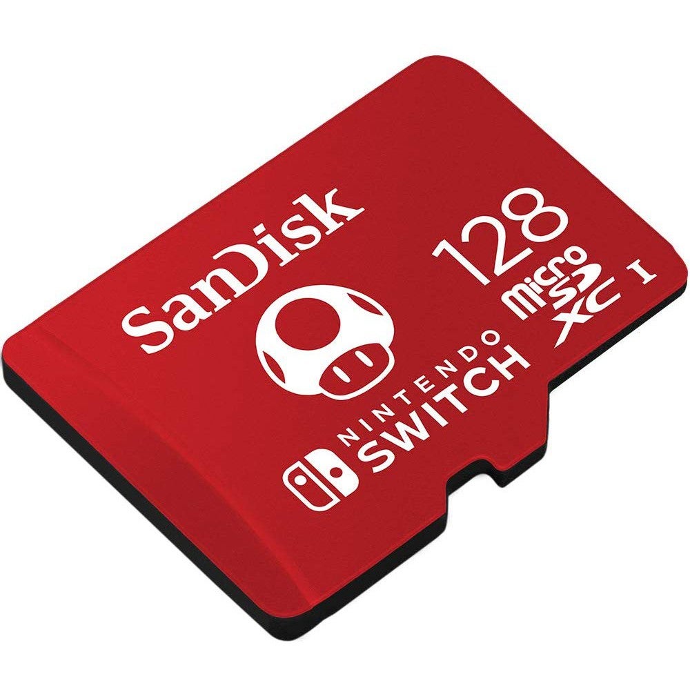 SanDisk MicroSD 128GB SDXC Nintendo Switch Console 100MB/s Class 10 U3