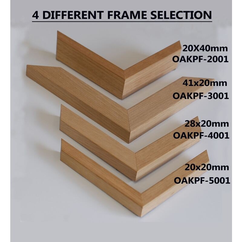 Buy Oak Photo frame, Black picture frame, AO, A1, A2, A3, A4 size, 4