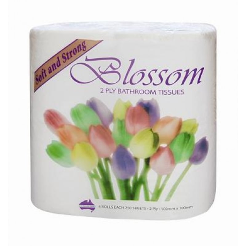 Buy Abc Blossom Deluxe 000111 Toilet Rolls 250 Sheet - White, 2ply 