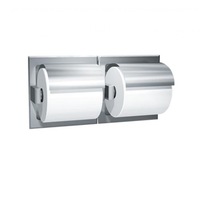Jd Macdonald 10-74022-H Double Toilet Roll Holder Recessed - Bright Polished