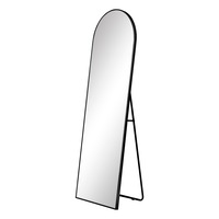 Cooper & Co. Cindy 165cm Arched Standing Full Length Mirror Black