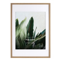 Cooper & Co. 50x70cm Mat to 40x50cm Oak Premium Paradise Wooden Photo Frame