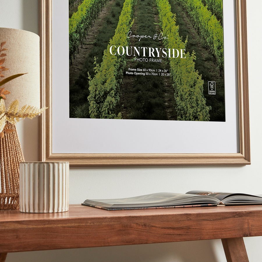 Cooper & Co. 60x90 Mat to 50x70 Countryside Photo Frame Natural