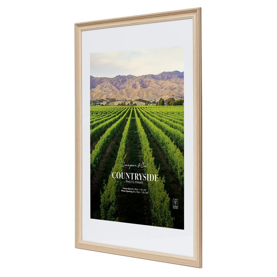 Cooper & Co. 60x90 Mat to 50x70 Countryside Photo Frame Natural