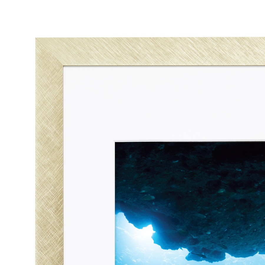 Cooper & Co. A1 Mat to A2 Atlantic Metal Photo Frame Champagne Gold