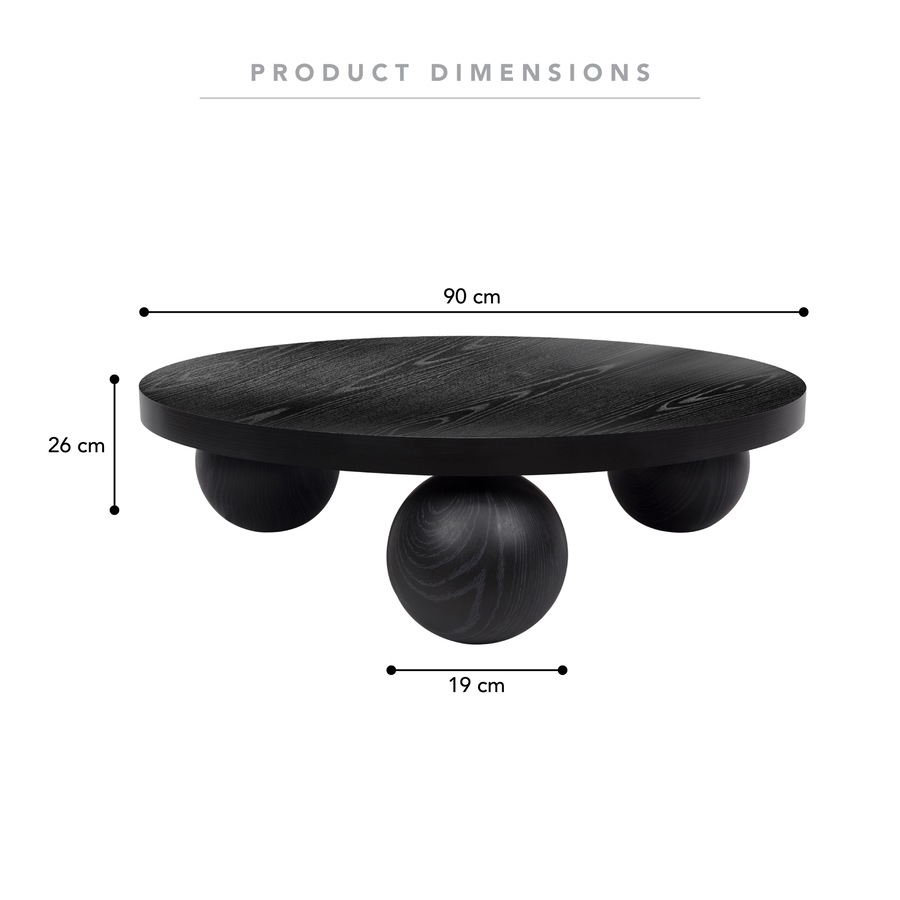Cooper & Co. Baxter Coffee Table Black