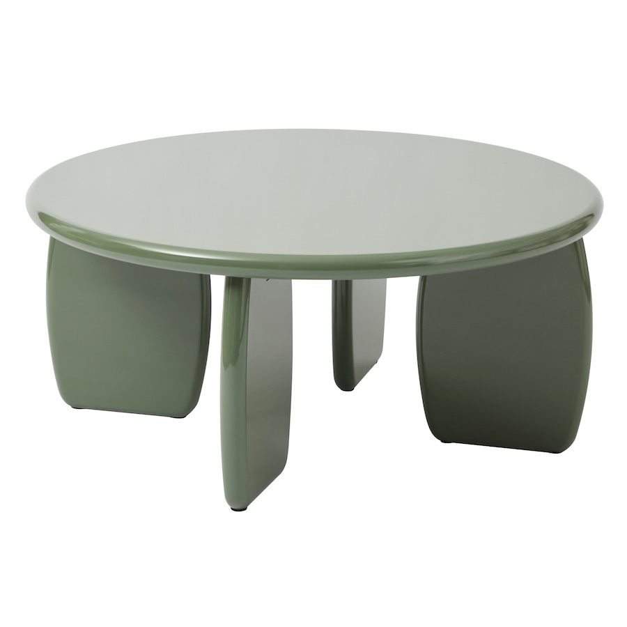 Cooper & Co. Charlie 78cm Gloss Coffee Table Green