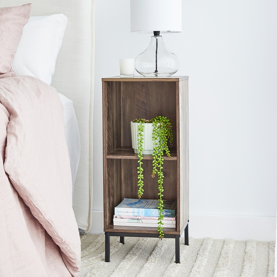 Cooper & Co. Cuba 30cm Side Table Walnut Black