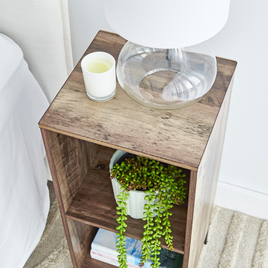 Cooper & Co. Cuba 30cm Side Table Walnut Black