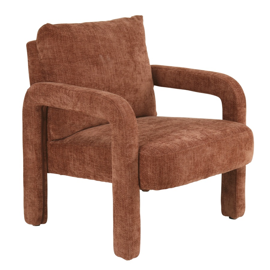 Buy Cooper & Co. Foster Armchair Rust - Everyday Rewards Shop