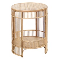 Cooper & Co. Harbour 41.5cm Bamboo Rattan Side Table