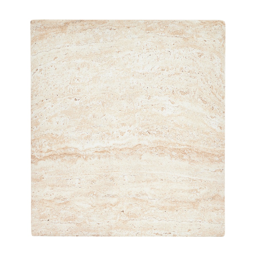 Cooper & Co. Lucia 45cm Travertine Look Side Table
