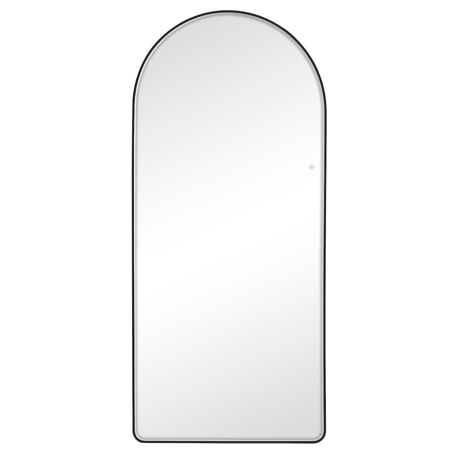 Cooper & Co. Luna 180cm Arch Front Illuminated Mirror Black