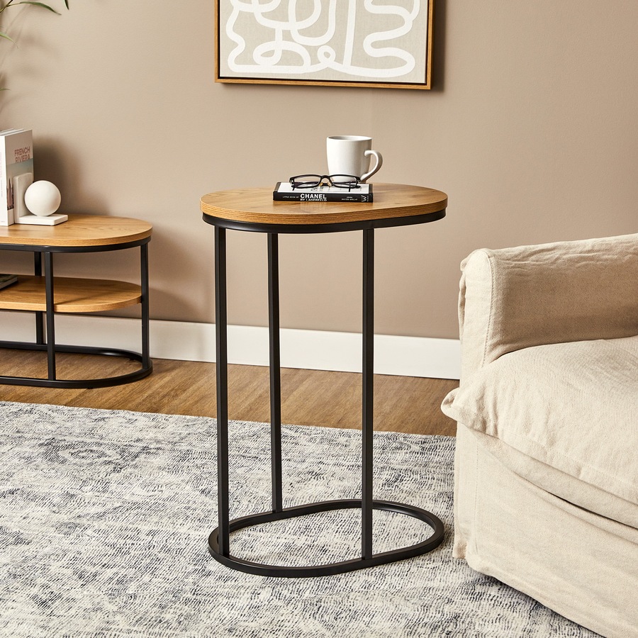 Cooper & Co. Sonoma 50cm Side Table Black
