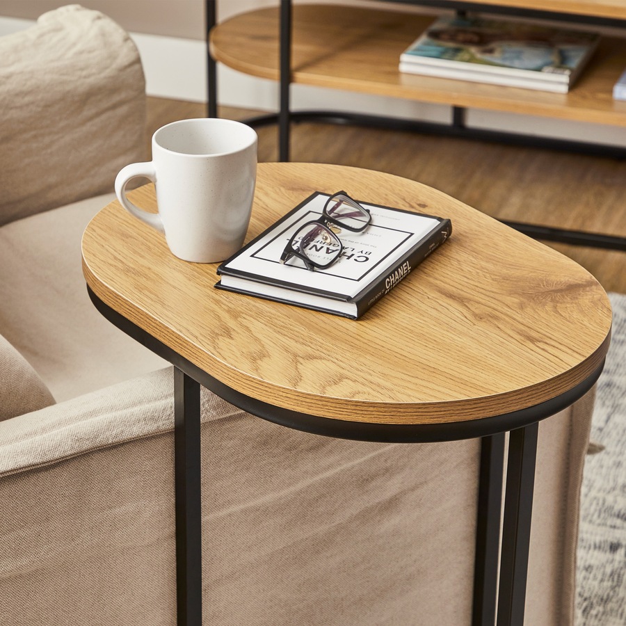 Cooper & Co. Sonoma 50cm Side Table Black