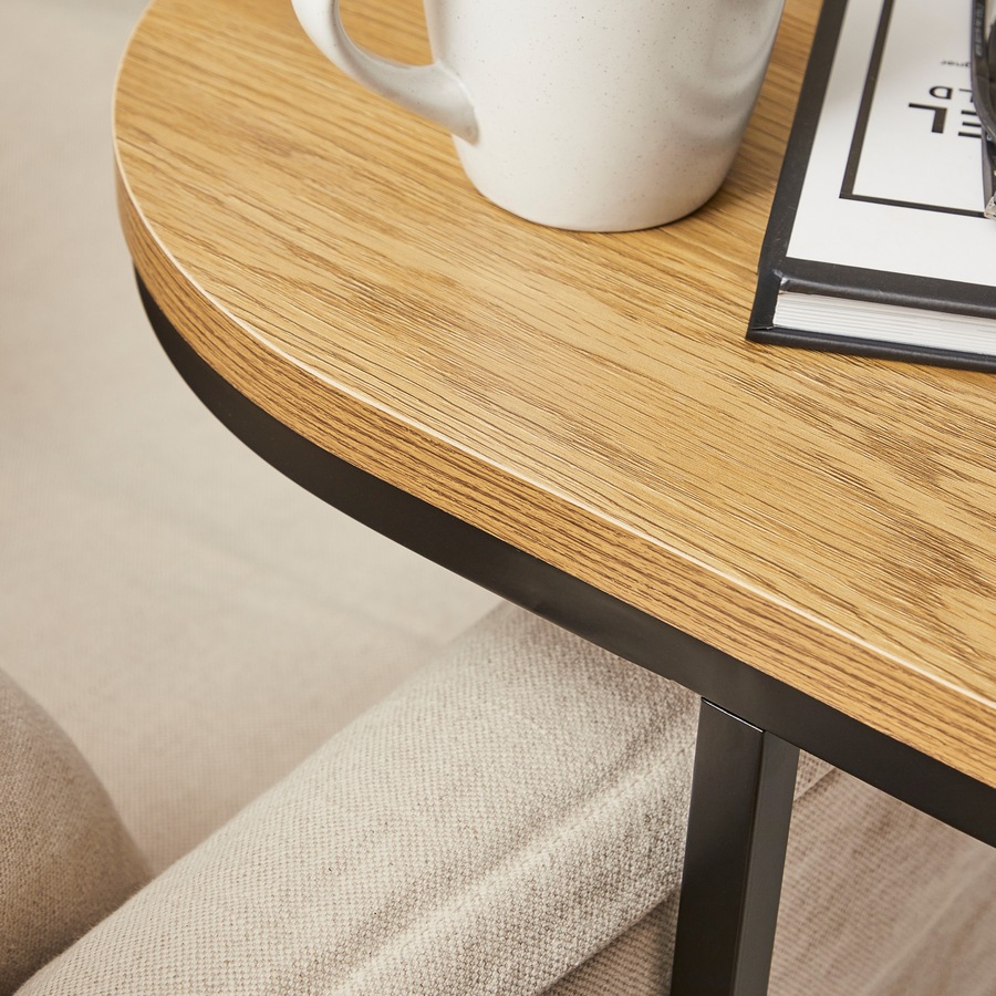 Cooper & Co. Sonoma 50cm Side Table Black