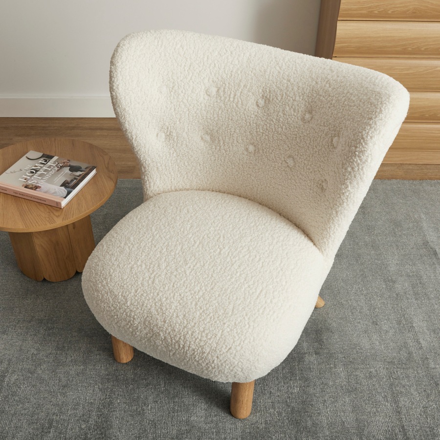 Cooper & Co. Teddy Armchair Cream