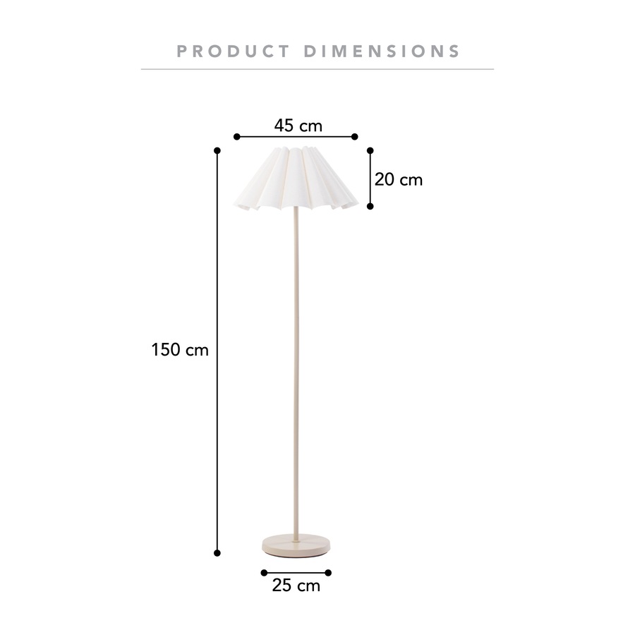 Cooper & Co. Zola Floor Lamp Cloud