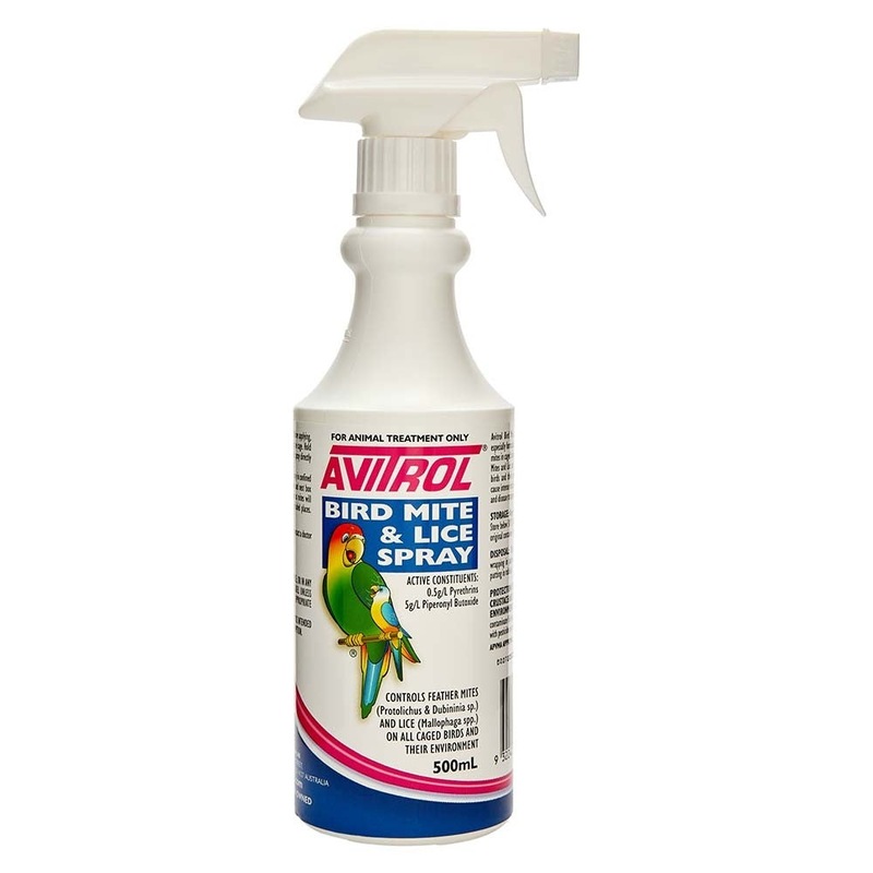 Buy Avitrol Mite And Lice Spray For Birds 500ml MyDeal