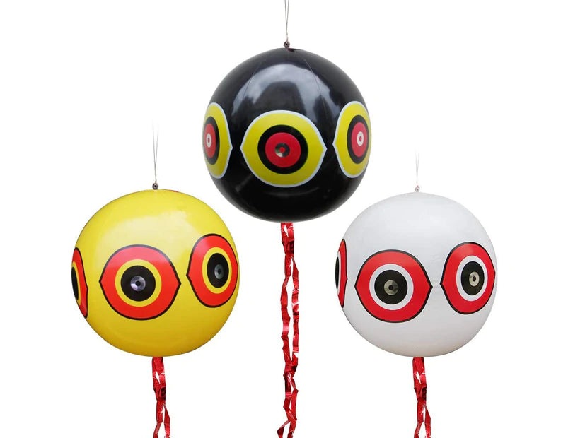 Buy Bird Repellent Predator Eyes Balloons, Pack of 3 - MyDeal Australia