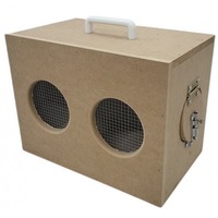 Bird Carry Box with Holes Medium