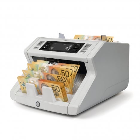 Safescan 2250 - Banknote Counter for Sorted Australian banknotes with 3-Point Counterfeit Detection