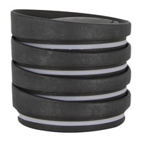 HuskeeCup Universal Lid Charcoal (Box 4)