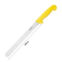 Hygiplas Slicer Serrated Yellow - 10"