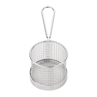 Olympia Round Presentation Basket with Handle - 95dia x 80Hmm (was GG874)