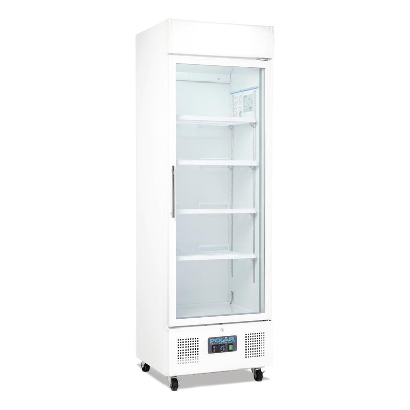 Buy Polar G-Series Upright Display Fridge White - 350Ltr - MyDeal