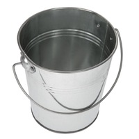 Olympia Round Galvanised Bucket - 130(H)x130(W)mm