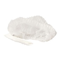 Softmed Disposable Hair Crimped Nets White (Pack 100)