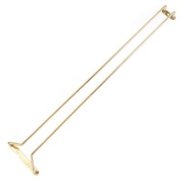 Stemware Rack 24" Brass