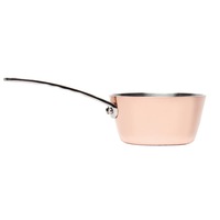 Vogue Copper Mini Gravy Pan - 0.15Ltr 80mm