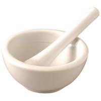 Vogue Porcelain Pestle & Mortar - 115mm 4 1/2"