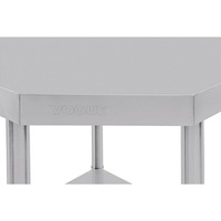 Vogue Corner Unit St/St - 960x800x600mm 37 3/4 x31 1/2 x23 1/2"