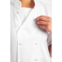 Whites Boston Short Sleeved White Jacket - Size XXL