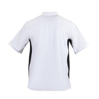 Whites Nevada Chefs Jacket White with Black Contrast - Size L