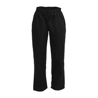 Whites Vegas Chefs Trousers Black Polycotton - Size XXL