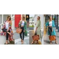 Assorted 4 Kimonos Bathrobe Frida Kimono Kaftan Bird Bathrobe Turkish Bathrobe Cardigan Nightwear Dressing Gown Beach Bikini Summer