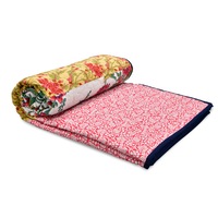 Luxury Handmade Cotton Kantha Quilt Duvet Cover Comforter Bedspread - Queen and King Bed