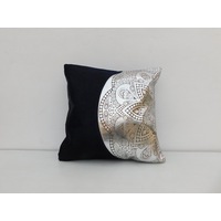 Set of 2 Exotic Tricolor Cowhide Cushion Pillowcases Brown, Black and White Tri Color 40*40cm Gift - Christmas Decor Cushion Pillow Covers