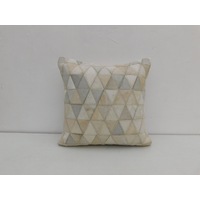 Set of 2 Exotic Tricolor Cowhide Cushion Pillowcases Brown, Black and White Tri Color 40*40cm Gift - Christmas Decor Cushion Pillow Covers